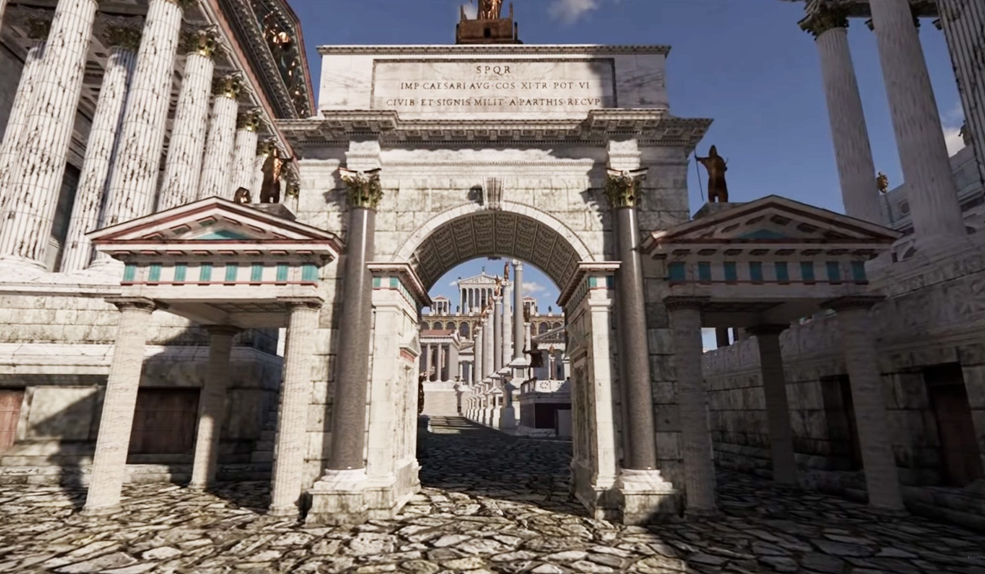 Virtual ancient Rome: walking from the Colosseum to the Forum | Aeon