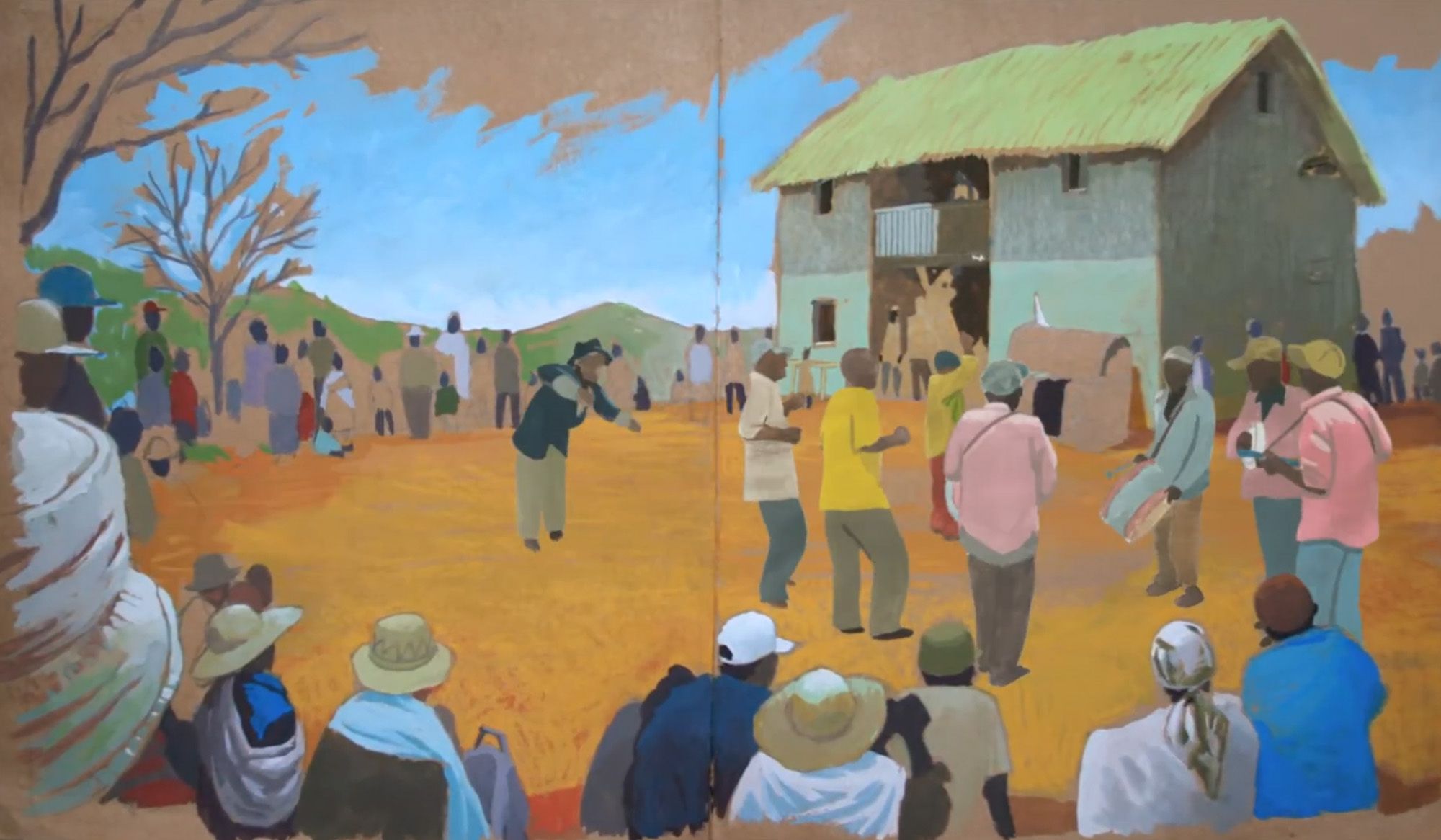 Come on this painterly journey to Madagascar’s ‘turning of the dead’ | Psyche